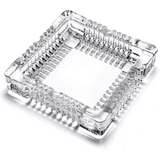 Glass Square Ashtray – 6 Count Case (10 Cases) Wholesale Toronto