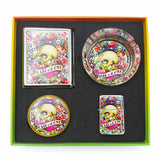 4-Piece Smoking Accessory Gift Set (Leaf Design) | Wholesale Box