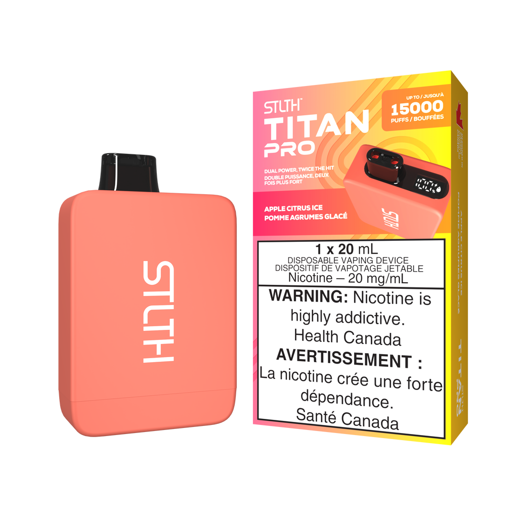 STLTH Titan Pro 15K Disposable Vape | Wholesale