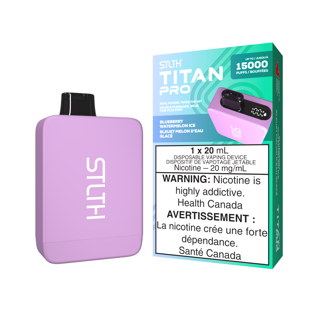 STLTH Titan Pro 15K Disposable Vape | Wholesale