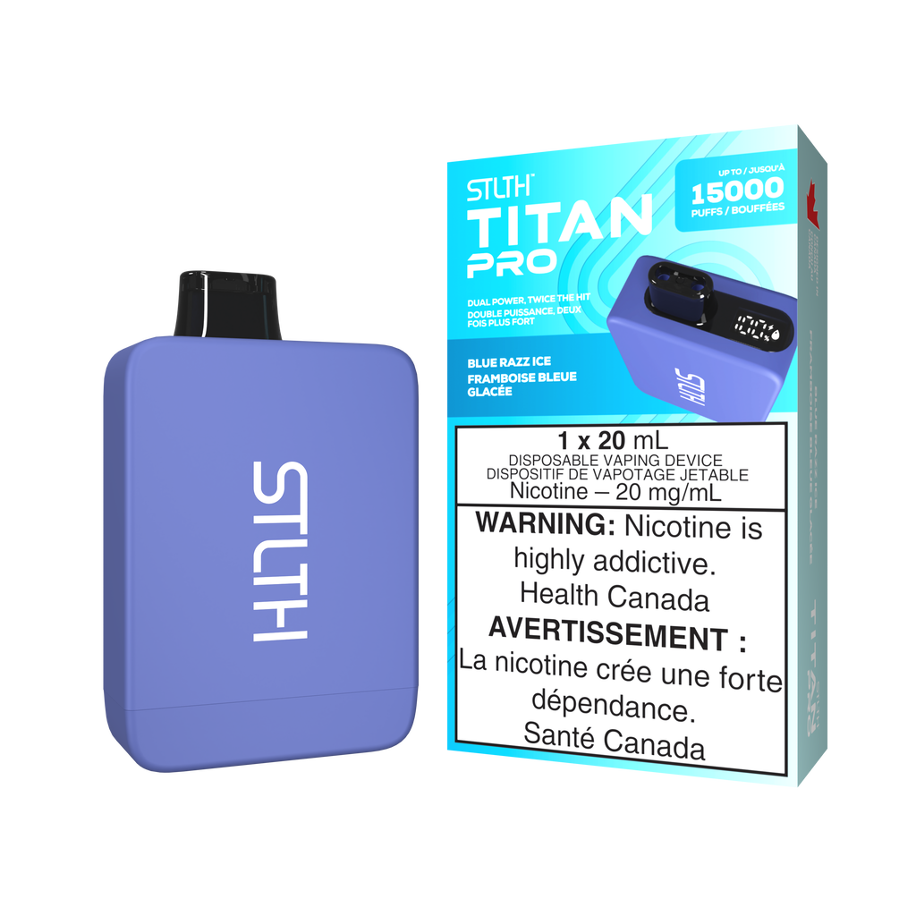 STLTH Titan Pro 15K Disposable Vape | Wholesale