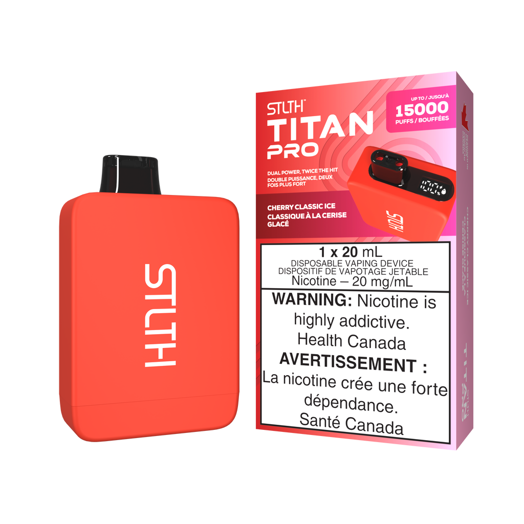 STLTH Titan Pro 15K Disposable Vape | Wholesale