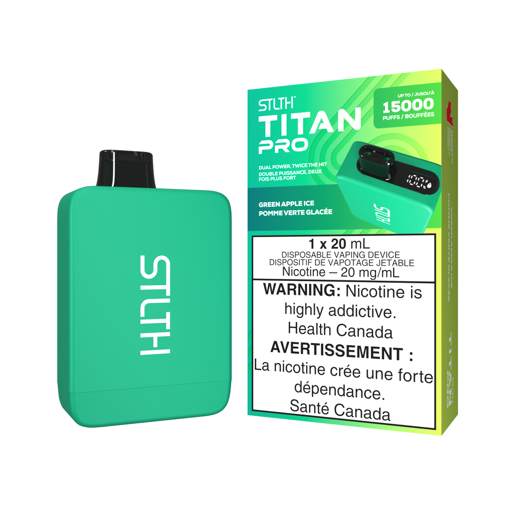 STLTH Titan Pro 15K Disposable Vape | Wholesale