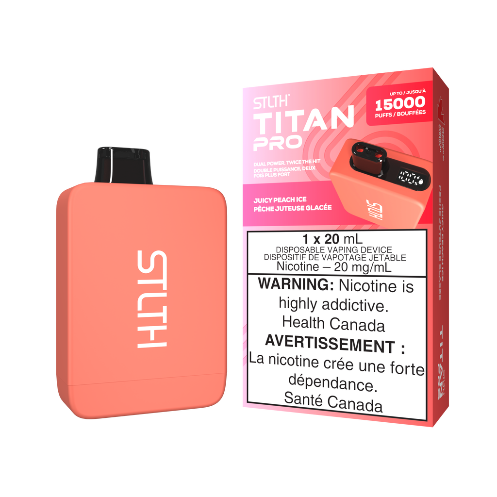STLTH Titan Pro 15K Disposable Vape | Wholesale