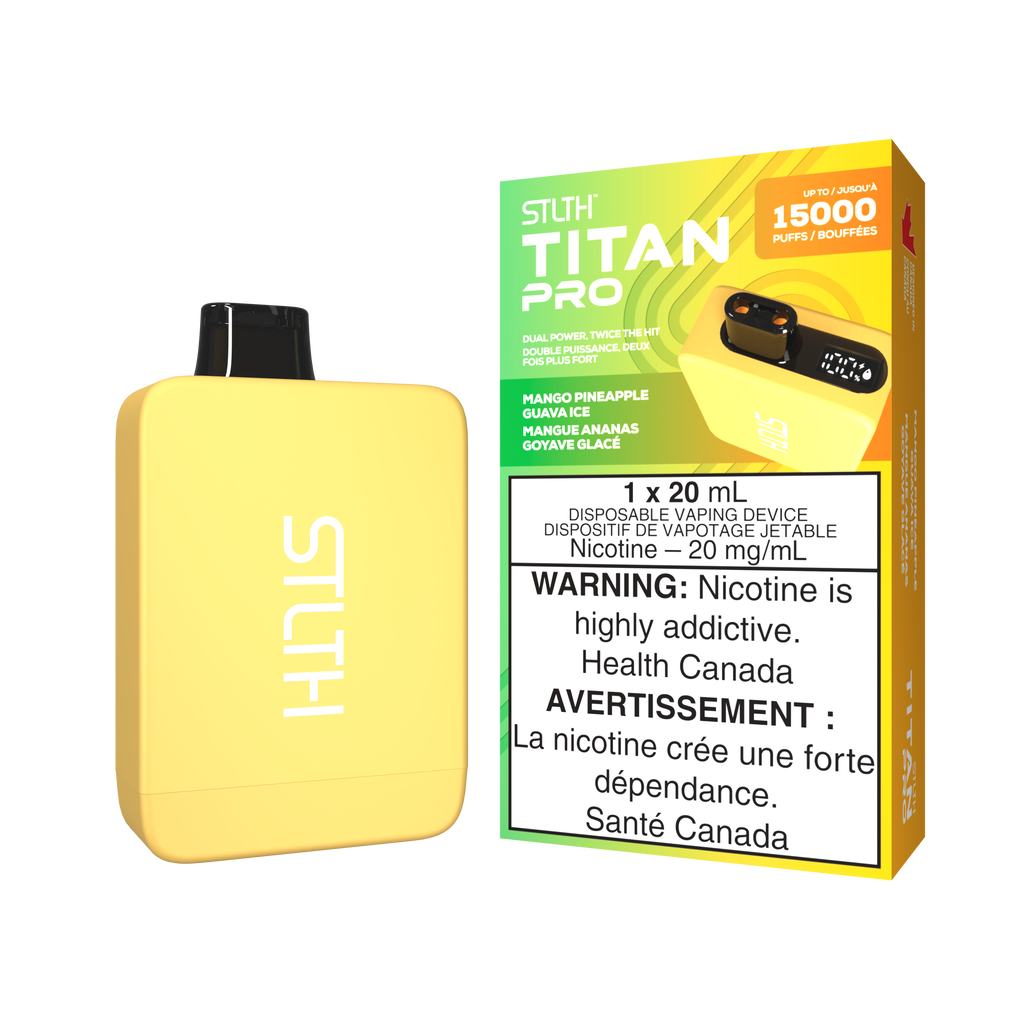 STLTH Titan Pro 15K Disposable Vape | Wholesale
