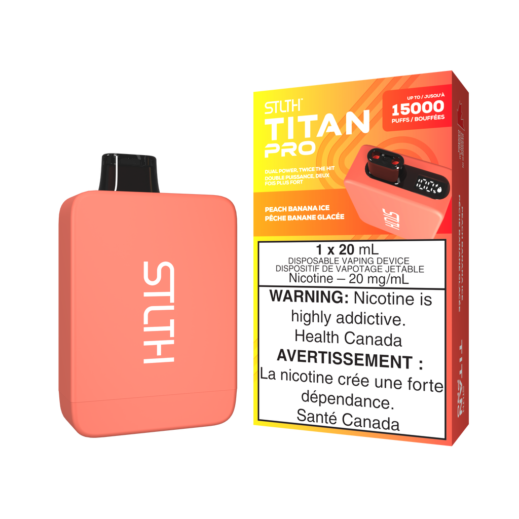 STLTH Titan Pro 15K Disposable Vape | Wholesale