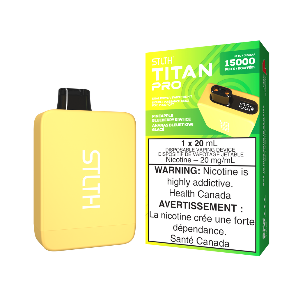 STLTH Titan Pro 15K Disposable Vape | Wholesale