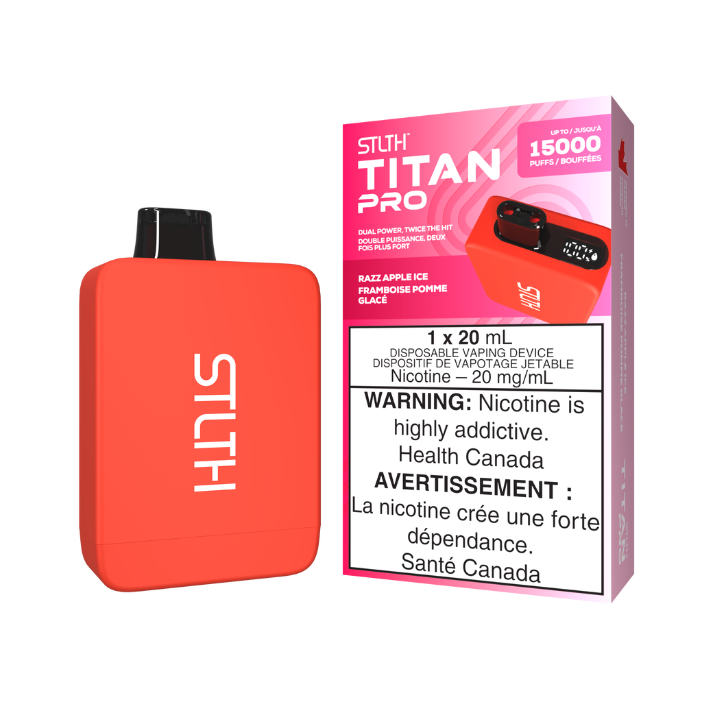 STLTH Titan Pro 15K Disposable Vape | Wholesale