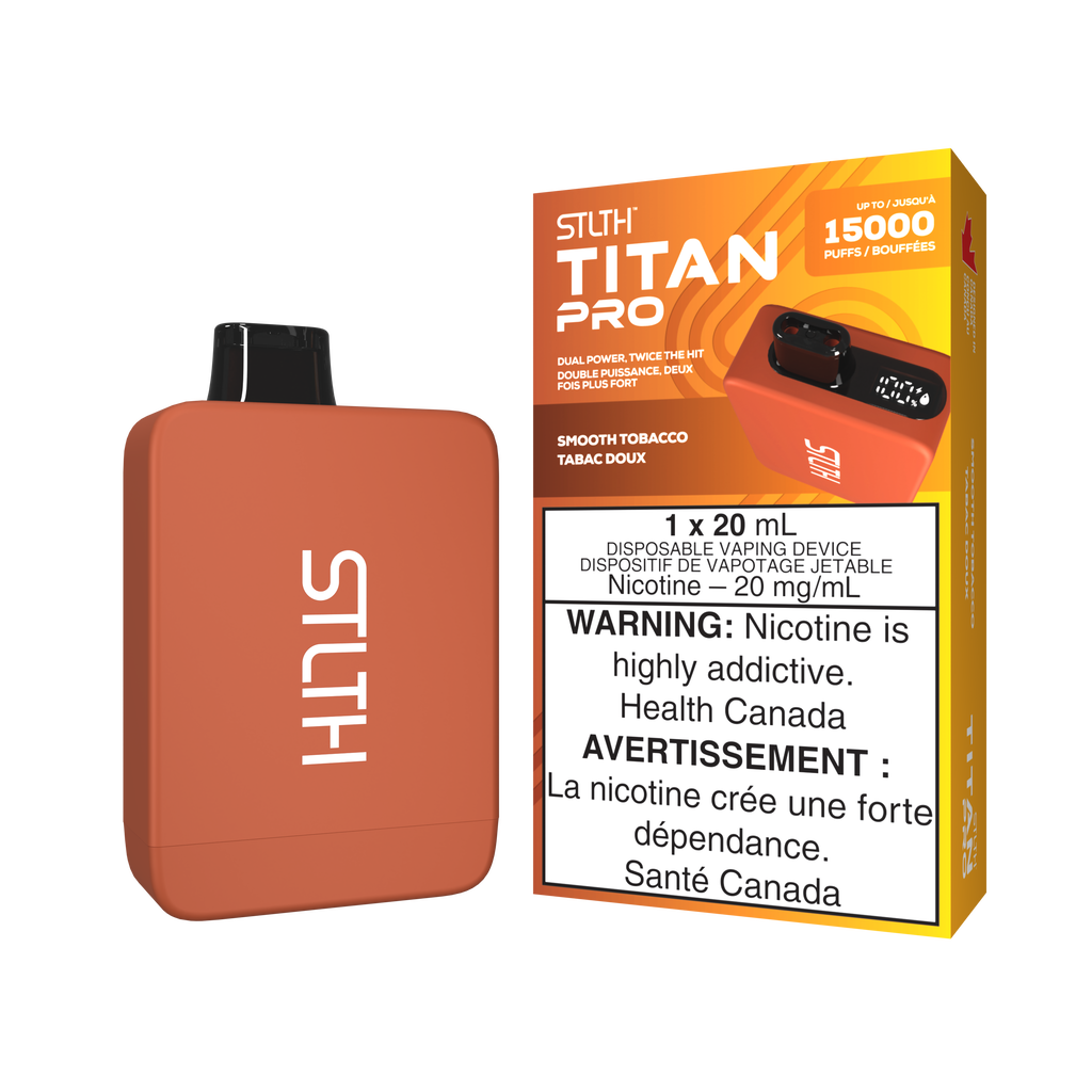STLTH Titan Pro 15K Disposable Vape | Wholesale