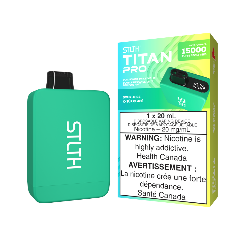 STLTH Titan Pro 15K Disposable Vape | Wholesale