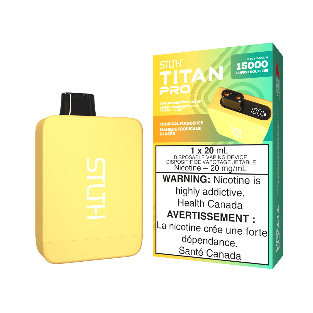STLTH Titan Pro 15K Disposable Vape | Wholesale