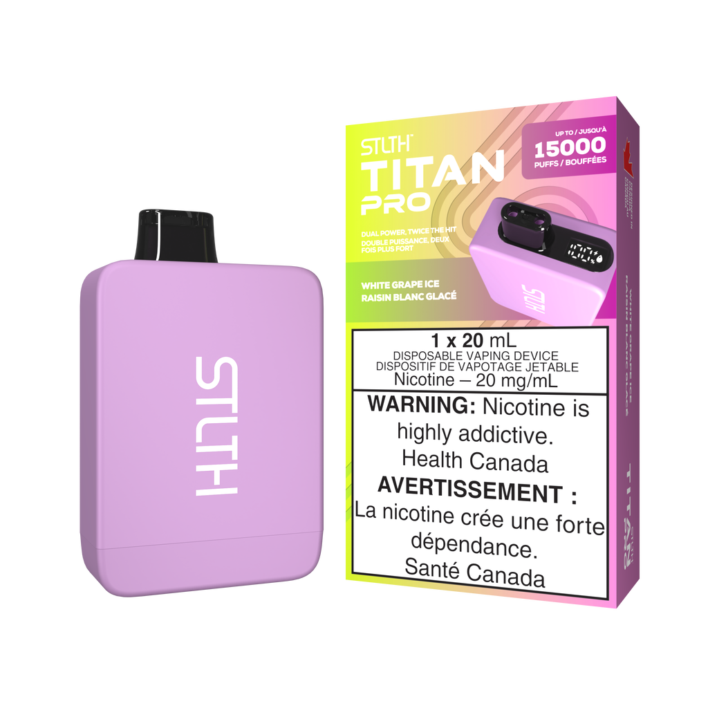 STLTH Titan Pro 15K Disposable Vape | Wholesale