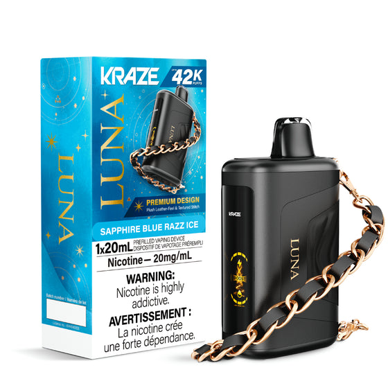 Kraze Luna 42K | Luxury Disposable Vape (20mL)