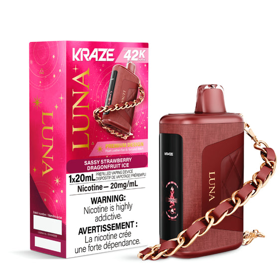 Kraze Luna 42K | Luxury Disposable Vape (20mL)