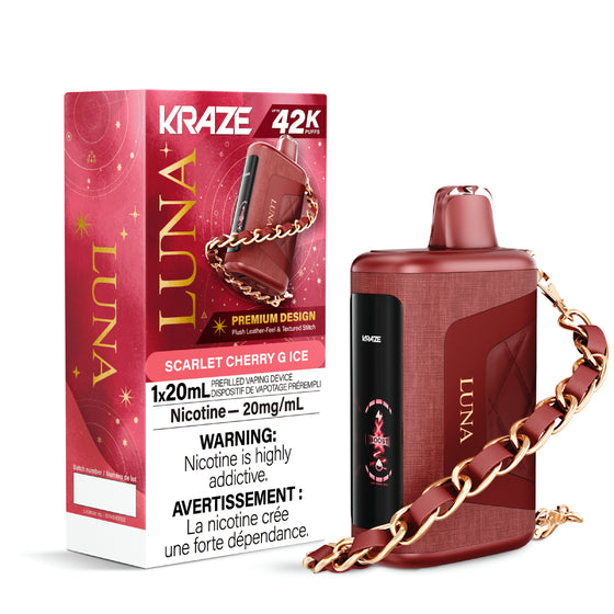Kraze Luna 42K | Luxury Disposable Vape (20mL)