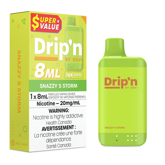 Drip'n by Envi 16K (Box of 5) | Wholesale Disposable Vapes Toronto
