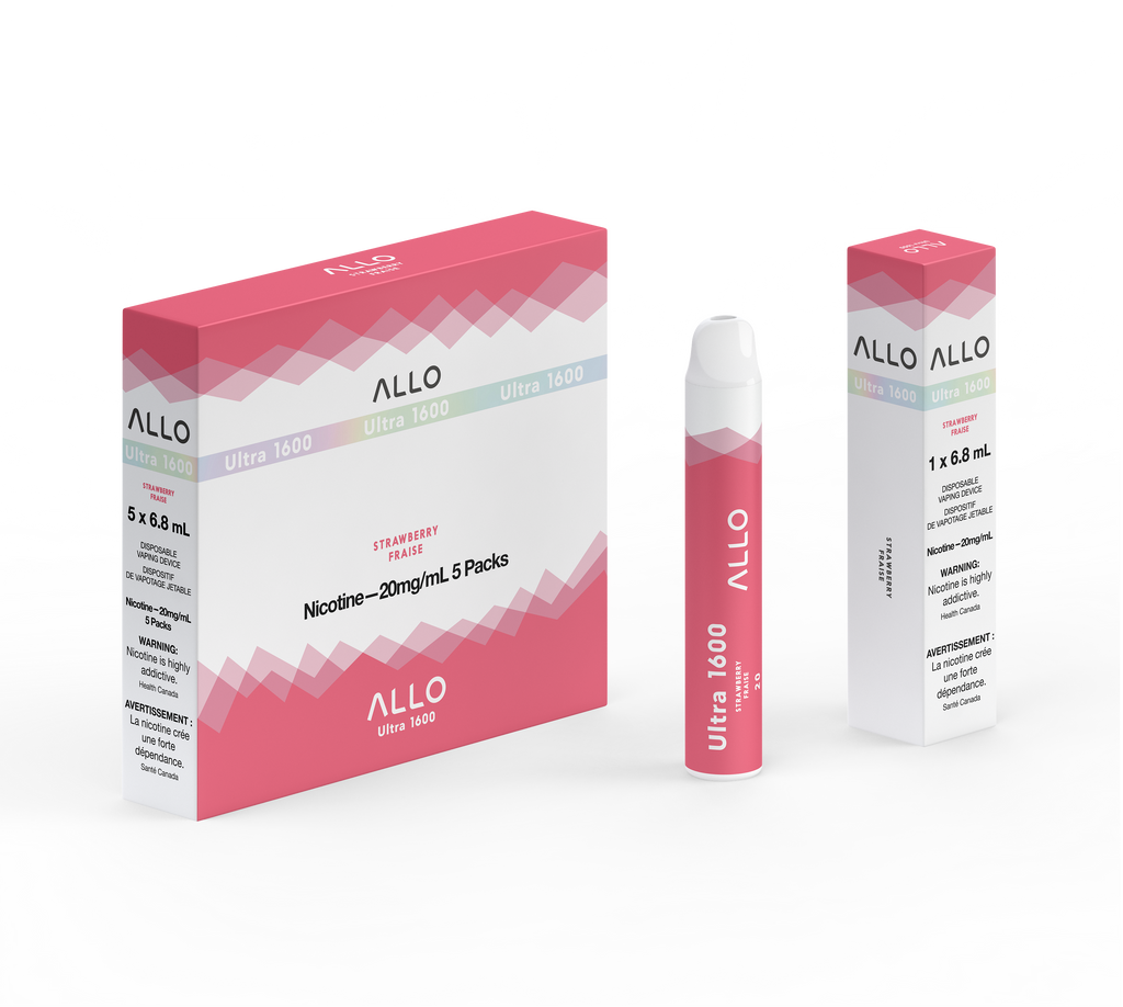 ALLO ULTRA 1600 DISPOSABLE 25PC/CARTOON