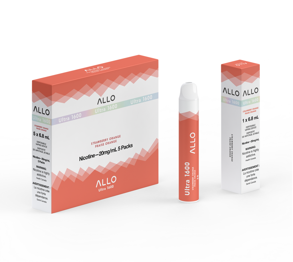 ALLO ULTRA 1600 DISPOSABLE 25PC/CARTOON