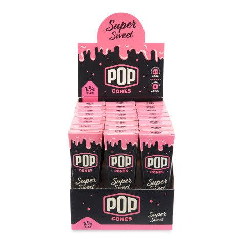 Pop Cones King Size with Flavor Tip [Box of 24 Packs] | Wholesale