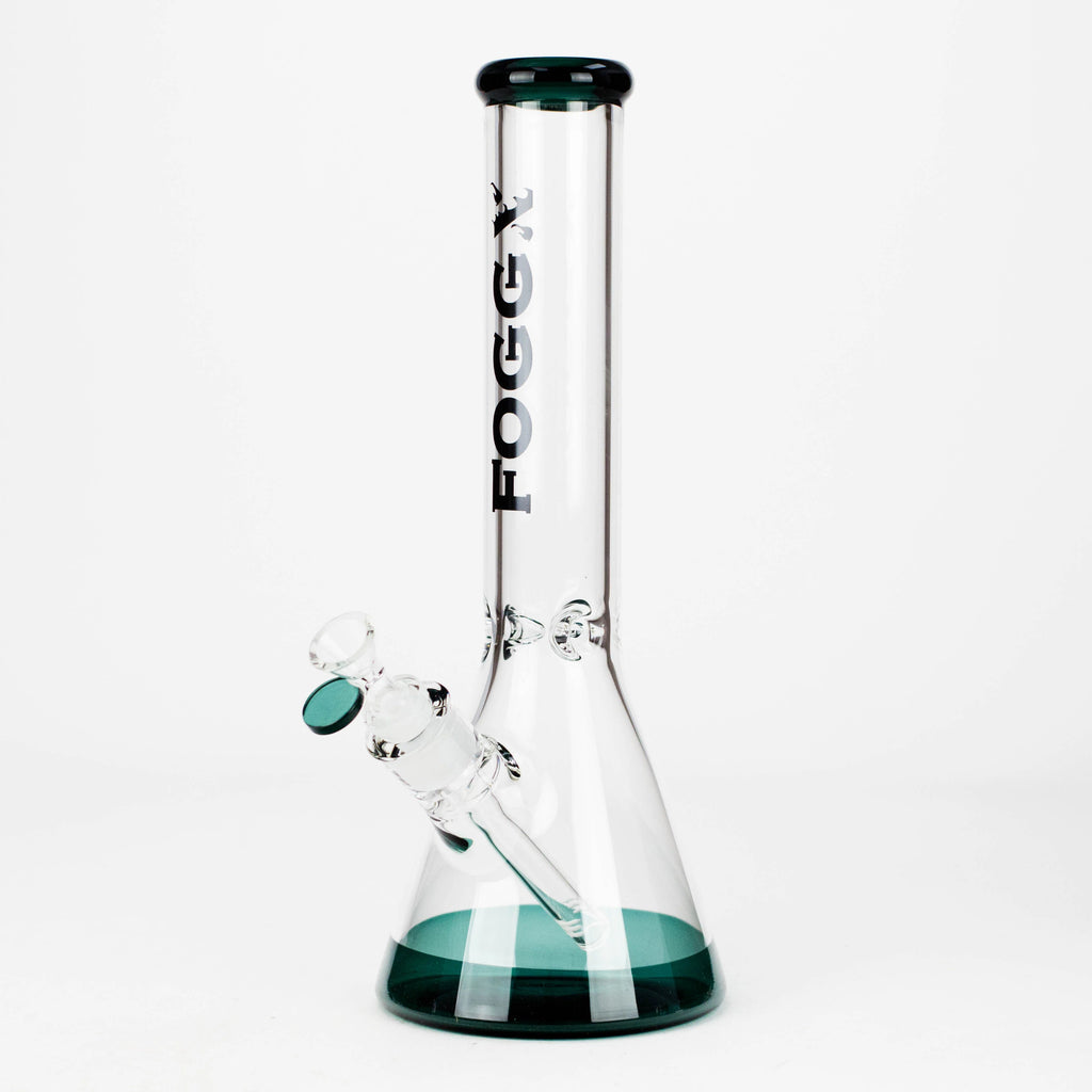 FOGGX 14" Beaker Glass Bong (7mm Thick Heavy Duty) | FT540