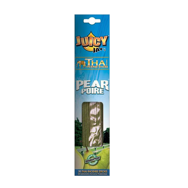 Juicy Jays Thai Incense Pear Pack – 20 Count Wholesale Toronto