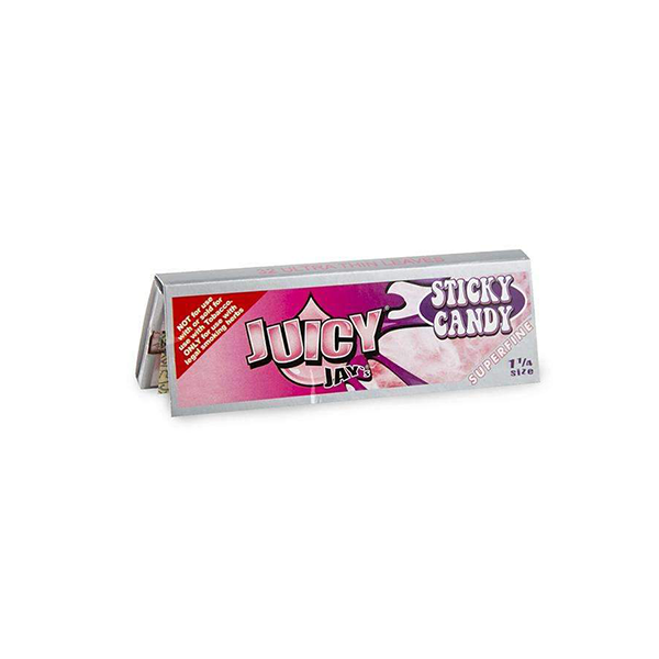 Juicy Jay Super Fine Sticky Candy -32 Leaves / Pack -- 24