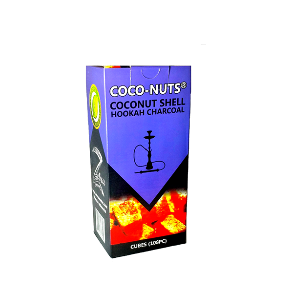 Zebra Coconut Coals 120pc Green Pack | Wholesale Case of 12