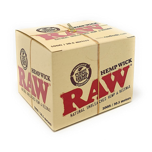 RAW Hemp Wick Ball | 100ft / 30m