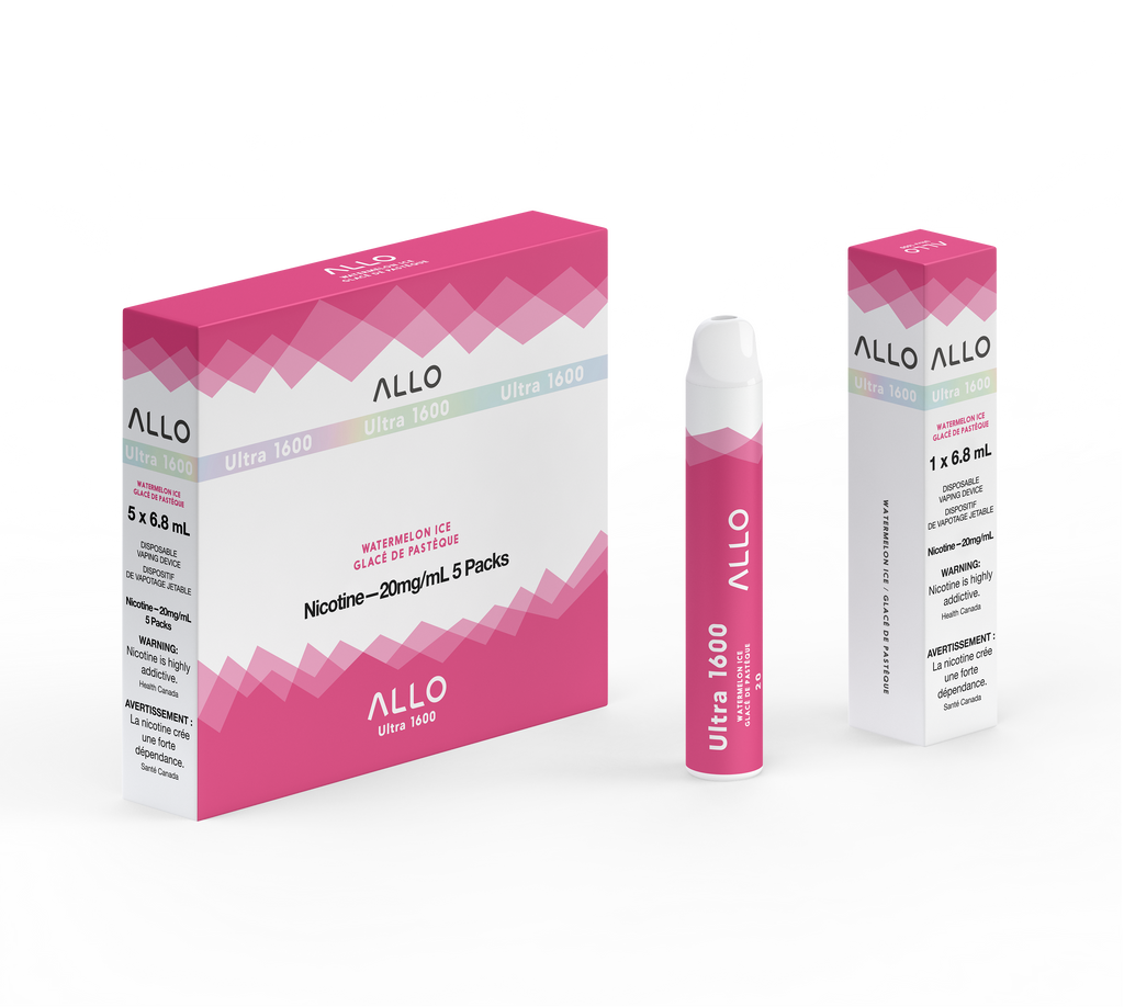 ALLO ULTRA 1600 DISPOSABLE 25PC/CARTOON