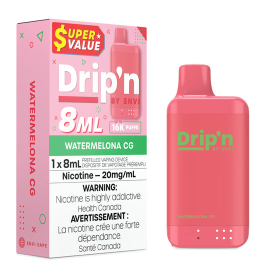 Drip'n by Envi 16K (Box of 5) | Wholesale Disposable Vapes Toronto