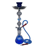 Zebra Soldiers 29" 4-Hose Hookah (Mix Color) | Wholesale Case of 12