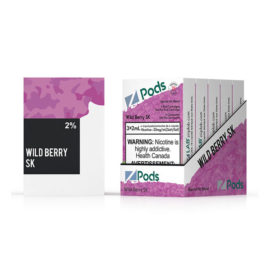 Z-Pods S-Compatible Vape Pods (Pack of 3) | Wholesale