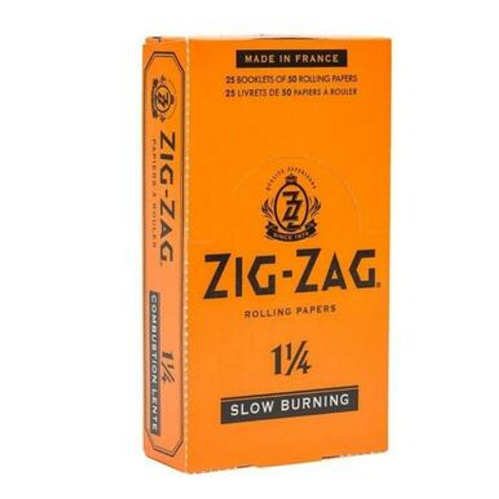 Zig-Zag Orange 1 1/4 Slow Burning Papers | Wholesale