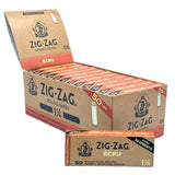 Zig-Zag Unbleached 1 1/4 Papers + Tips | Wholesale Box of 24