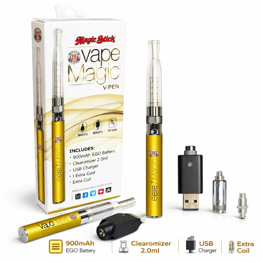 Magic Stick Vape Magic V-Pen Kit (900mAh) | Wholesale Box of 12