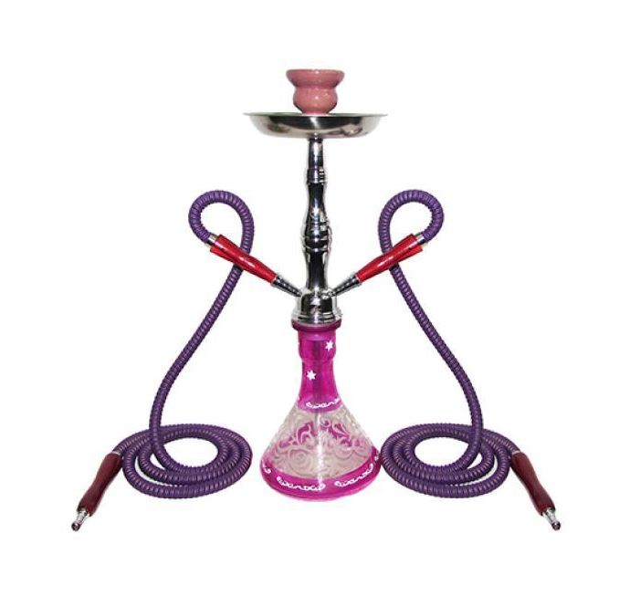 Zebra Cloud 19" 1-Hose Hookah | Wholesale Case of 12