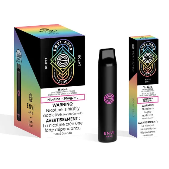 ENVI Apex Disposable Vape – 6 Pack Carton Wholesale Toronto