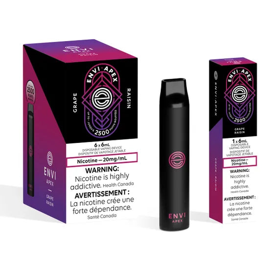 ENVI Apex Disposable Vape – 6 Pack Carton Wholesale Toronto