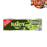 Juicy Jay Super Fine Green Leaf Rolling Papers 1 1/4 Size, Pack/32