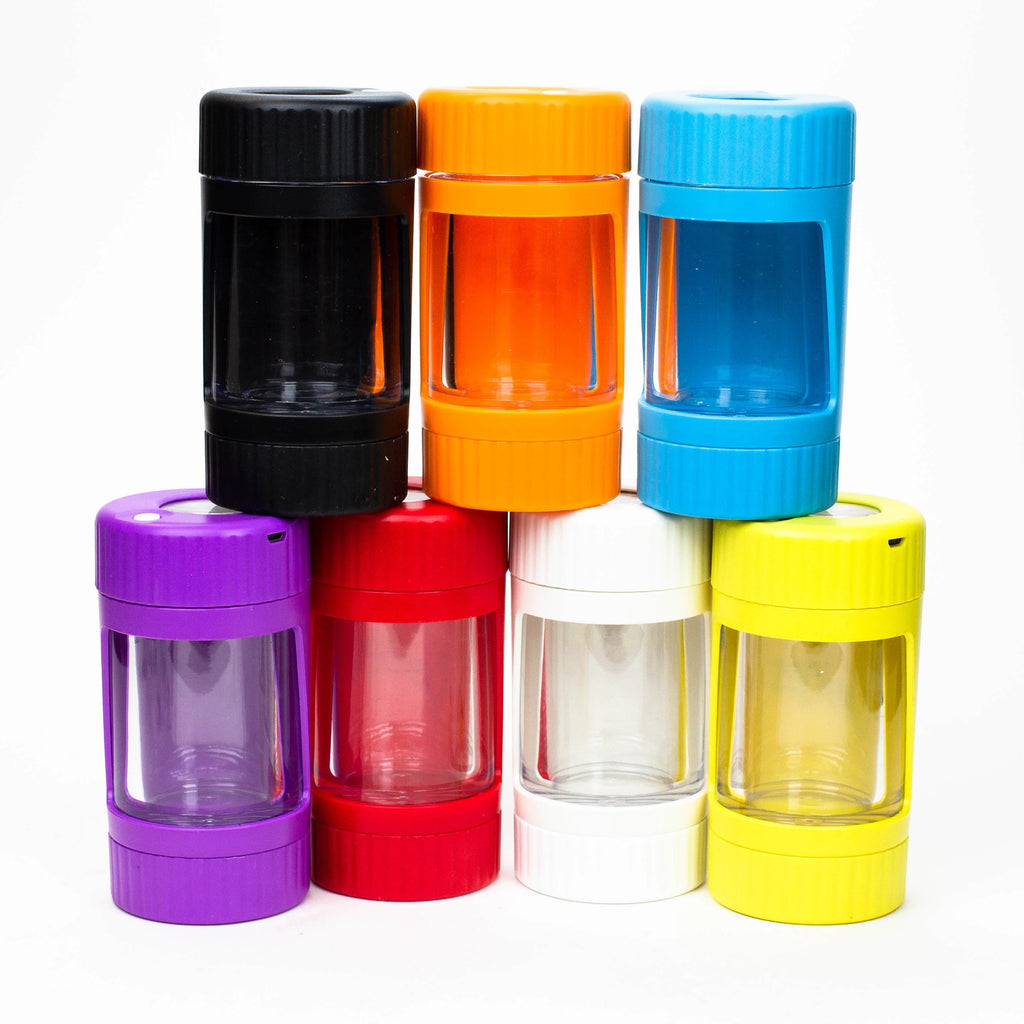 Cookie 4-in-1 Utility Jar with Grinder & One Hitter | Wholesale
