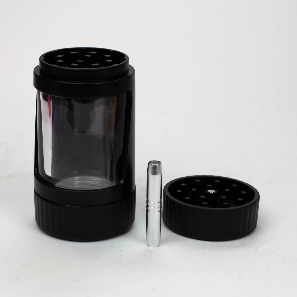 Cookie 4-in-1 Utility Jar with Grinder & One Hitter | Wholesale