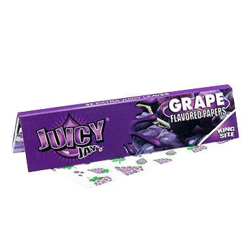 Juicy Jay's King Size Slim Flavoured Papers - 24ct