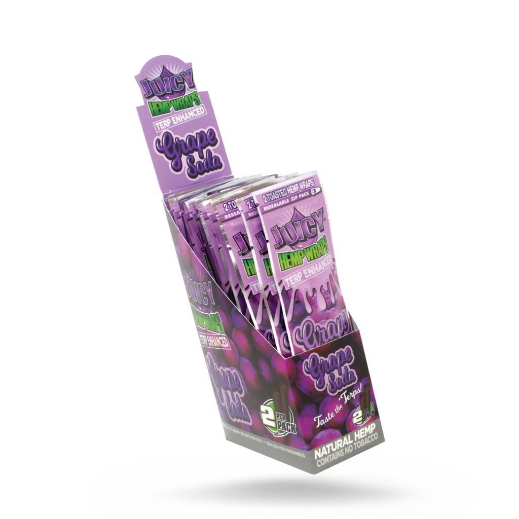 Juicy Jays Terp Hemp Wraps – 25 Count Wholesale Toronto