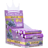 King Palm Grape HD Terpene Infused Mini Rolls | 24-Pack Display