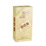 OCB Organic Hemp DBL Single Wide Rolling Papers - 25ct