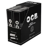 OCB Premium Black Slim Rolling Papers - 50ct