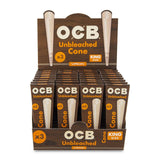 OCB Virgin Unbleached King Size Cones - 32ct