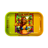 RAW Brazil Rolling Tray | Small Metal Tray