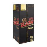 RAW Black 1 1/4 Cones | 900 Count Bulk Box