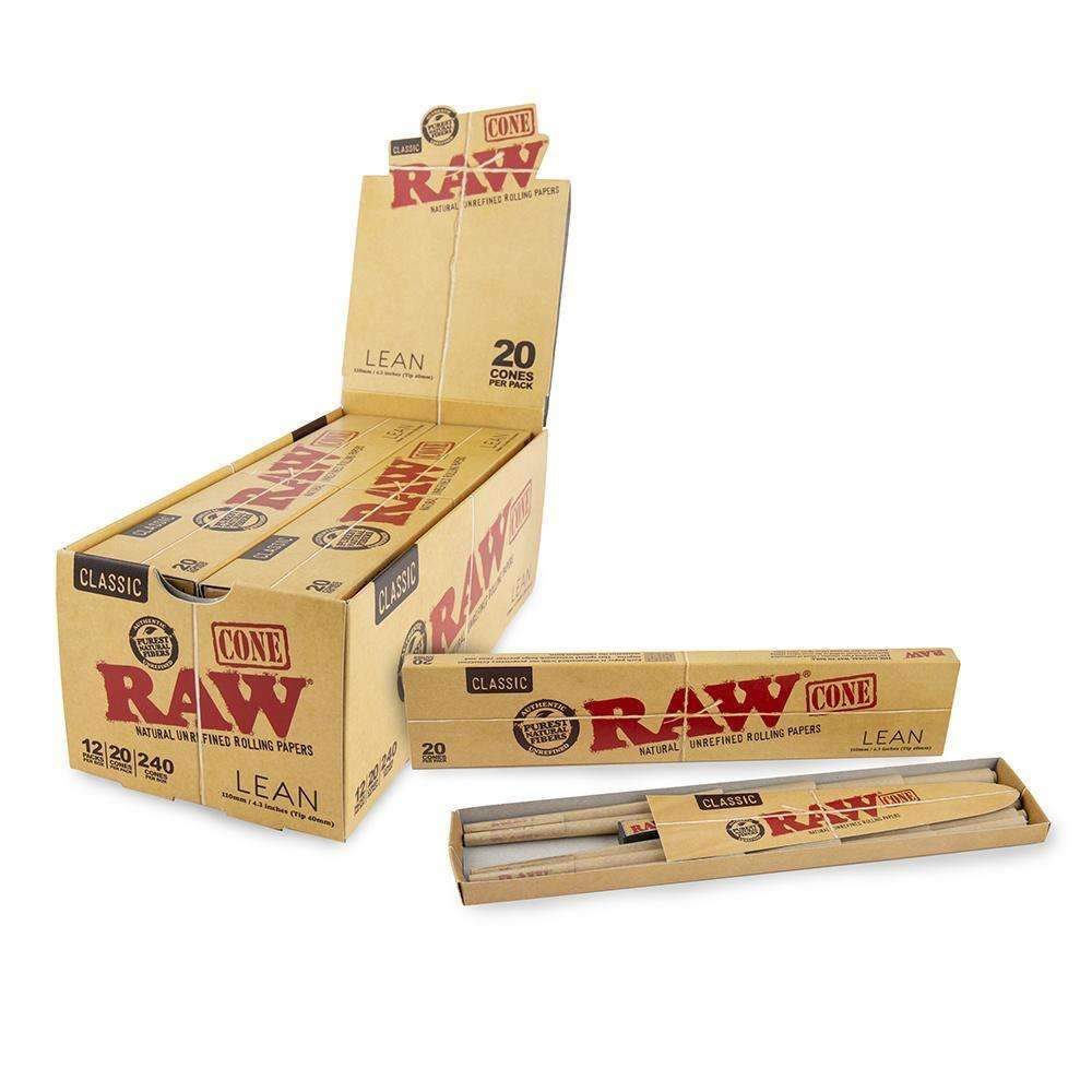 RAW Lean Pre-Rolled Cones - 20ct